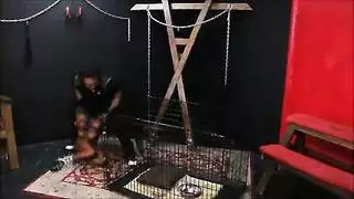 فموي مطيع: عبد يأخذ قضيباً سميناً صلباً بعمق